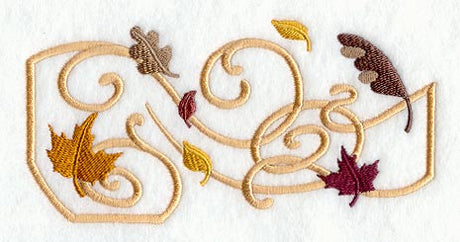 Twirling Leaf Rectangle