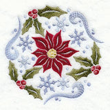 Winter Poinsettia Circle