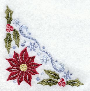 Winter Poinsettia Corner