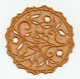 Autumn Leaf Circle (Lace)