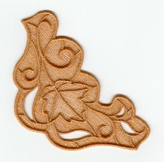 Autumn Leaf Corner (Lace)