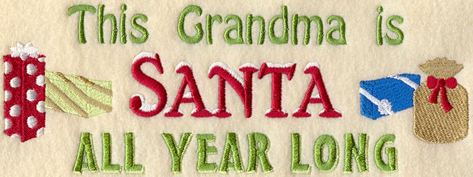 This Grandma is Santa