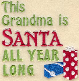 This Grandma is Santa