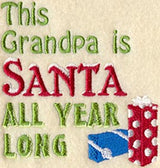This Grandpa is Santa