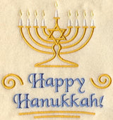 Happy Hanukkah and Menorah
