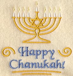 Happy Chanukah and Menorah