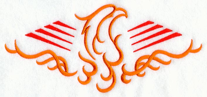 Phoenix and Flames Diamond