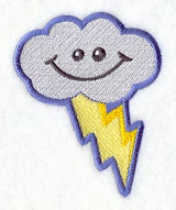 Stormcloud and Lightning Bolt