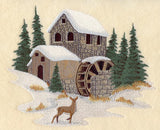 Rustic Mill in Winter