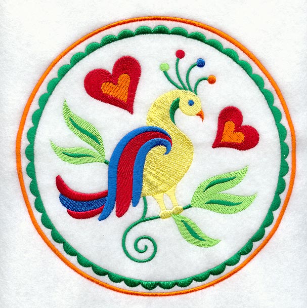 Distelfinks Pennsylvania Dutch Hex Sign