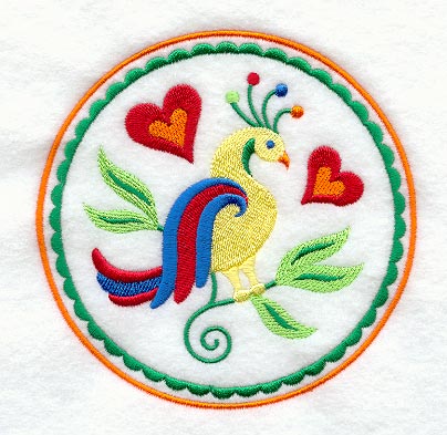 Distelfinks Pennsylvania Dutch Hex Sign