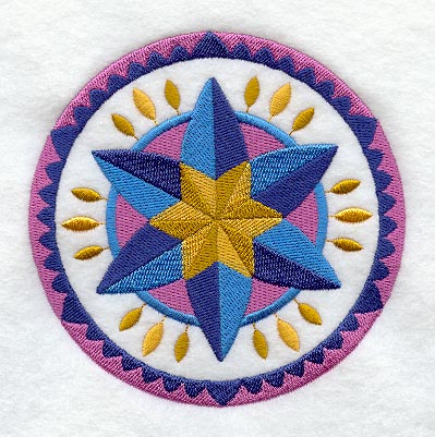 Rosette Pennsylvania Dutch Hex Sign