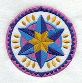 Rosette Pennsylvania Dutch Hex Sign