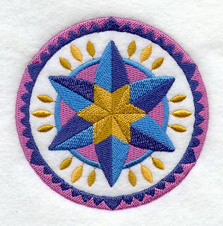 Rosette Pennsylvania Dutch Hex Sign