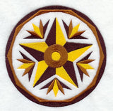 Starry Pennsylvania Dutch Hex Sign