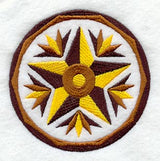 Starry Pennsylvania Dutch Hex Sign