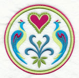 Bird of Paradise Pennsylvania Dutch Hex Sign