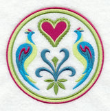 Bird of Paradise Pennsylvania Dutch Hex Sign