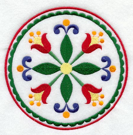 Tulip Pennsylvania Dutch Hex Sign