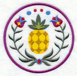 Pineapple Welcome Pennsylvania Dutch Hex Sign