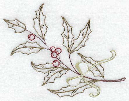 Boughs of Holly Corner (Vintage)