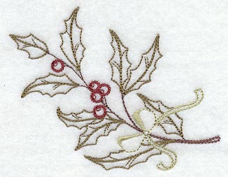 Boughs of Holly Corner (Vintage)