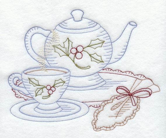 Christmas Tea Set (Vintage)