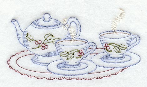 Christmas Tea Set II (Vintage)