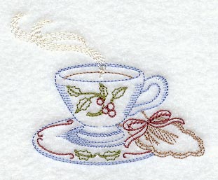 Christmas Tea Set Corner (Vintage)