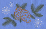 Pine Cones and Snowflakes (Vintage)