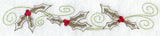 Christmas Holly Border (Vintage)