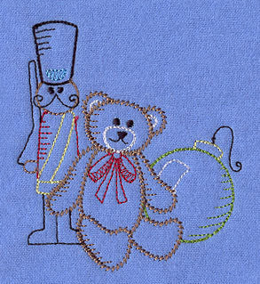 Christmas Morning Toys Corner (Vintage)