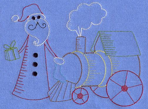 Christmas Morning Toy Santa (Vintage)