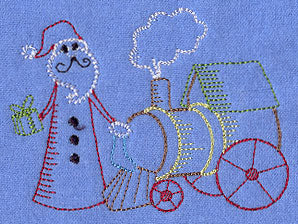 Christmas Morning Toy Santa (Vintage)