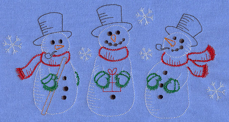 Joyful Snowmen (Vintage)