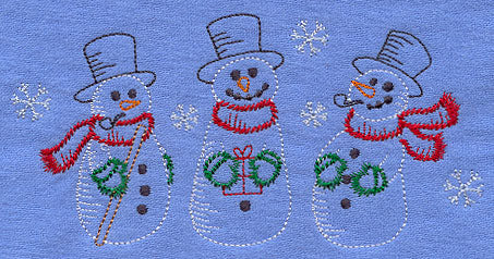 Joyful Snowmen (Vintage)