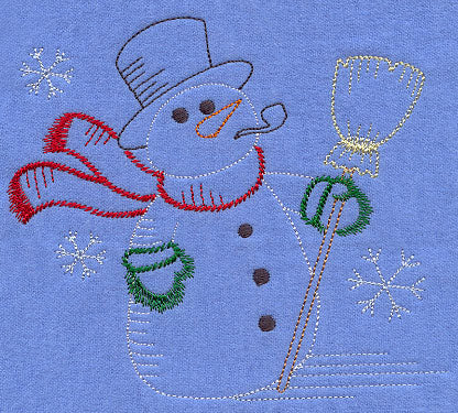 Joyful Snowmen Corner (Vintage)