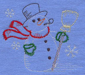Joyful Snowmen Corner (Vintage)