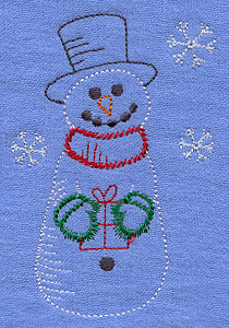 Joyful Snowman (Vintage)