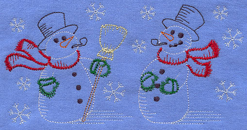 Joyful Snowmen (Vintage)