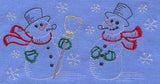 Joyful Snowmen (Vintage)