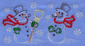 Joyful Snowmen (Vintage)