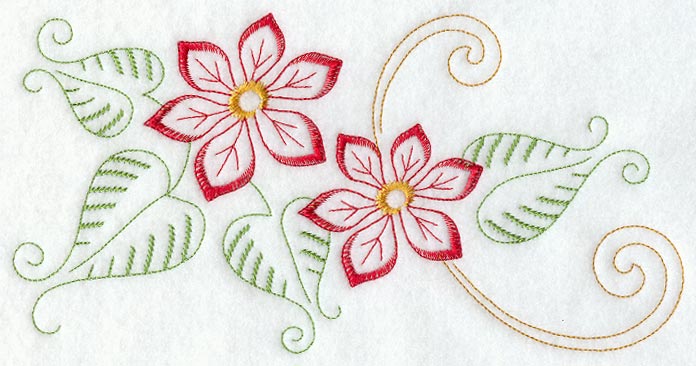 Holy Night Poinsettia (Vintage)