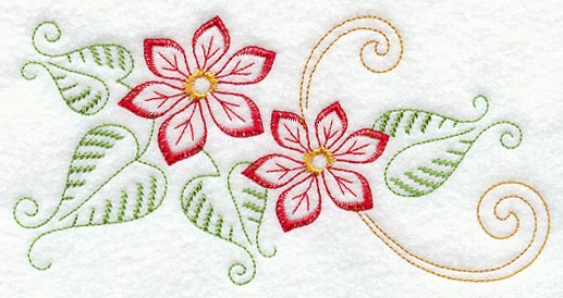 Holy Night Poinsettia (Vintage)