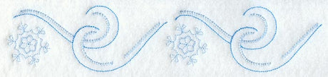 Christmas Snowflake Border (Vintage)