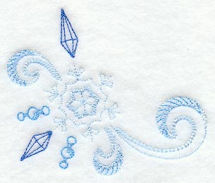 Christmas Snowflake Corner (Vintage)