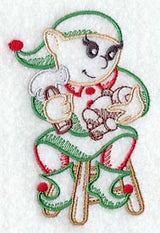 Santa's Elf and Toy (Vintage)