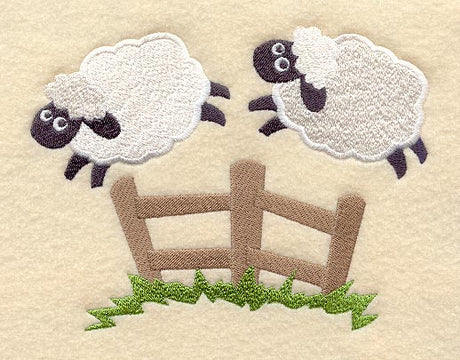 Leaping Sheep