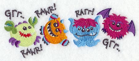 Monster Ruckus Border