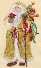 Victorian Santa with Staff